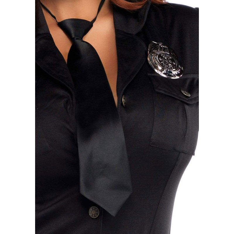 Еротичний костюм поліцейської Leg Avenue Dirty Cop XS