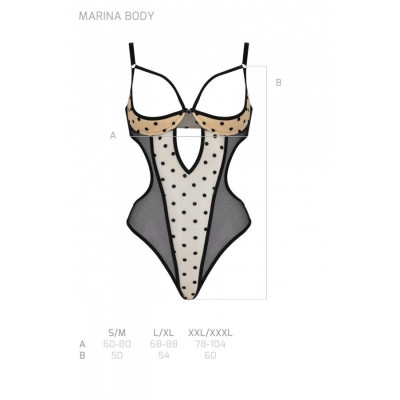 Боді MARINA BODY big S/M - Passion
