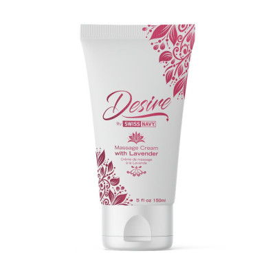 Масажний крем із лавандою Desire by Swiss Navy Massage Cream 150 мл (термін до 27.06.2024)
