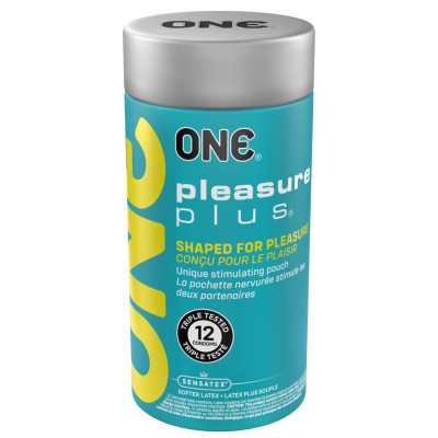 Презервативи ONE Pleasure Plus 12 шт Презервативи ONE Pleasure Plus 12 шт