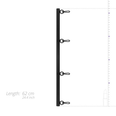Фіксатор для рук та ніг Bedroom Fantasies Spreader Bar Lightweight Restraint Bar, чорний