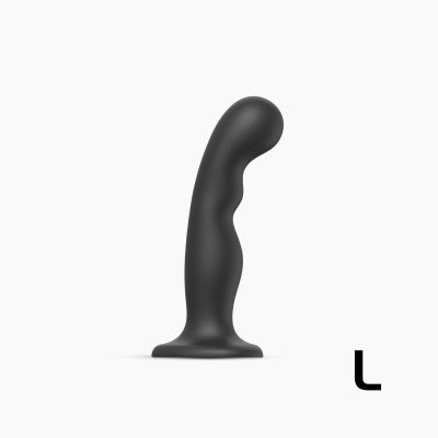 Насадка для страпону Strap-On-Me Dildo Plug P&G Black L Насадка для страпону Strap-On-Me Dildo Plug P&G Black L