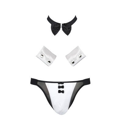 Чоловічий комплект білизни 036 SET ALFRed Black L/XL - Passion