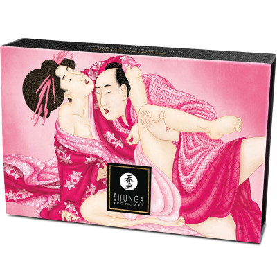 Смачна пудра для оральних ласк Shunga Body Powder - Малина (75 грам)