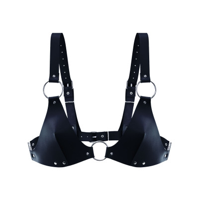 Ліф із натуральної шкіри Feral Feelings - Bikini Top Black Ліф із натуральної шкіри Feral Feelings - Bikini Top Black