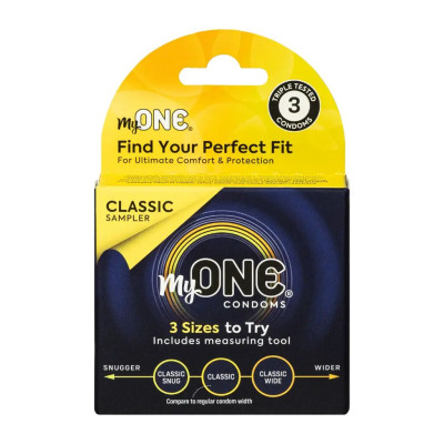 Презервативи MyONE Classic 3 шт Презервативи MyONE Classic 3 шт