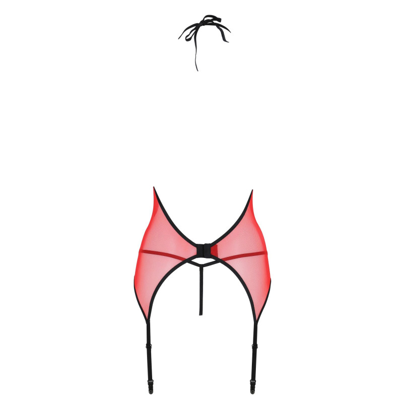 Корсет PEONIA CORSET red XXL/XXXL Passion