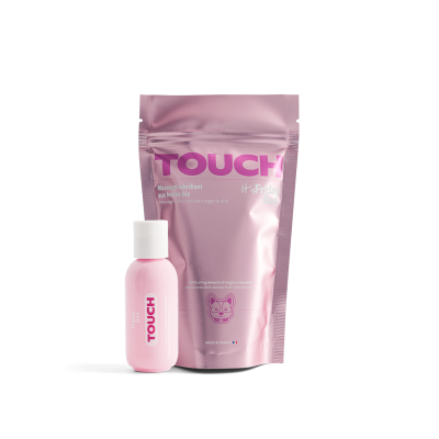 Гель для масажу-лубрикант 2 в 1 аромат: мигдаль TOUCH, 50 мл Friday Bae (Франція)