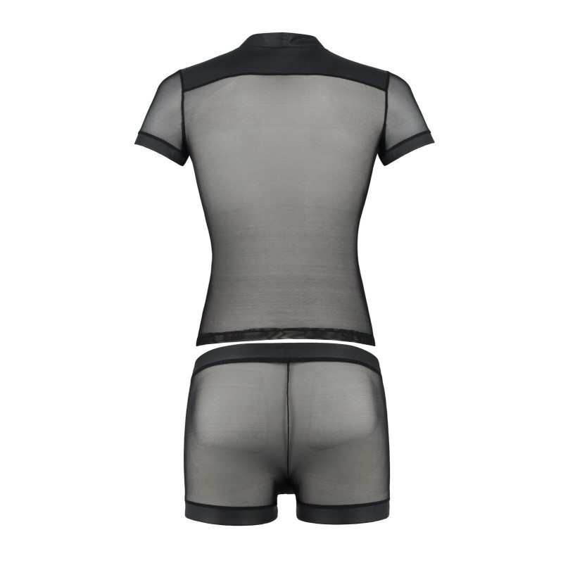 Чоловіче боді + труси 052 SET MICHAEL black XXL/XXXL - Passion