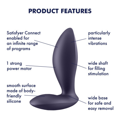 Анальний корок Satisfyer Power Plug