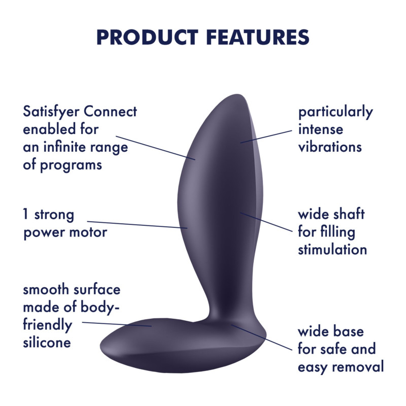 Анальний корок Satisfyer Power Plug