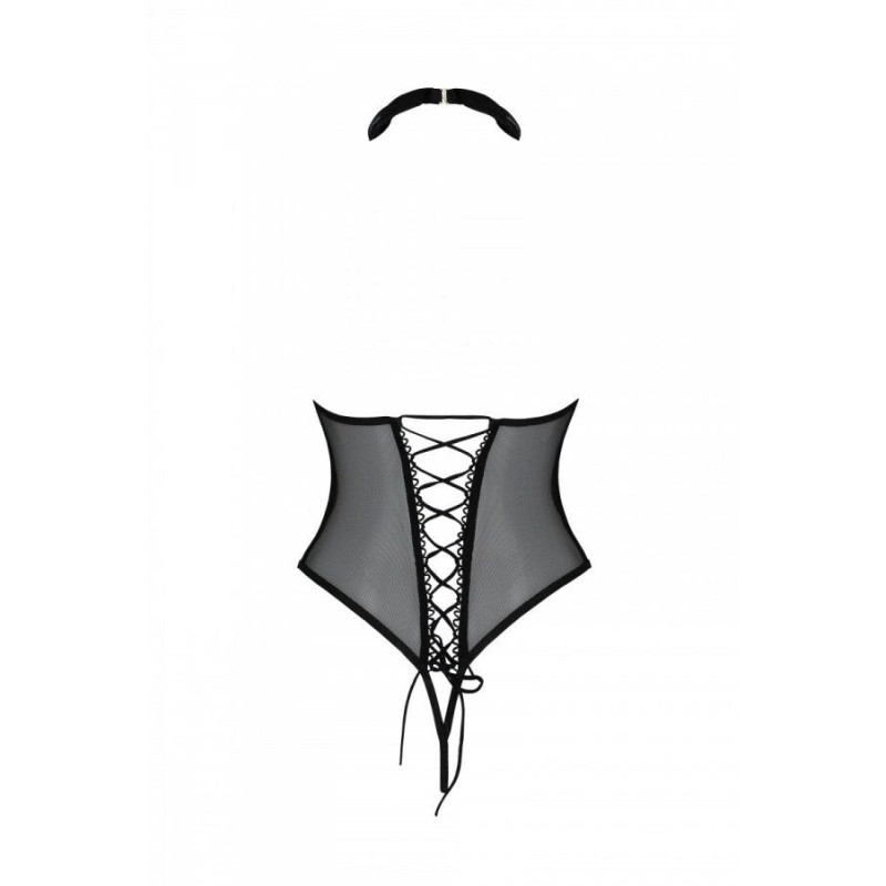 Боді TRISHA BODY black S/M - Passion