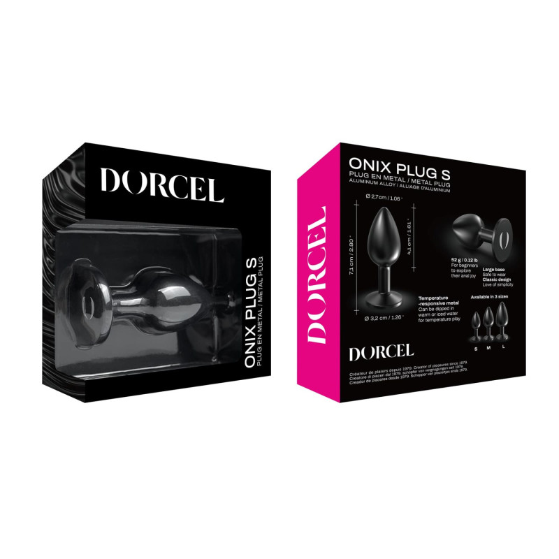 Анальний корок Dorcel ONIX PLUG S