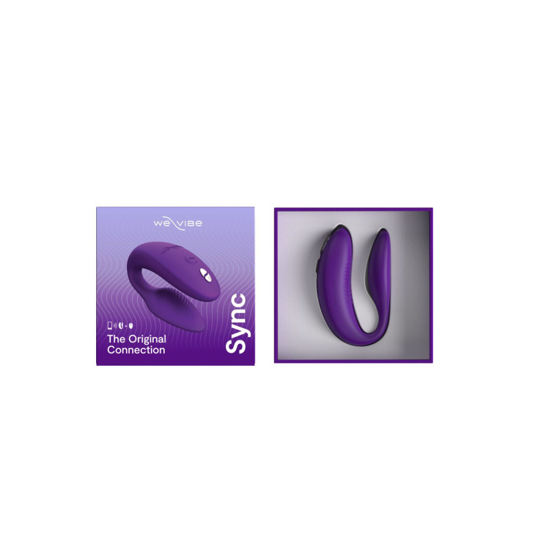 Вібратор для пар We-Vibe SYNC 2 Purple