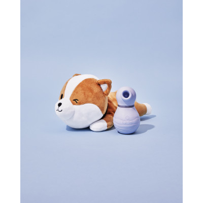 Вакуумний стимулятор для клітора Friday Bae TOYS + кейс-песик шіба-іну