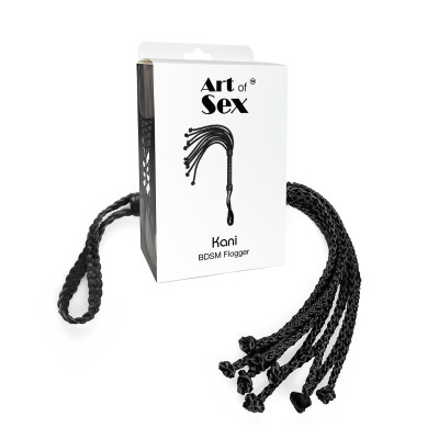 Батіг Кішка Art of Sex - Kani, чорна