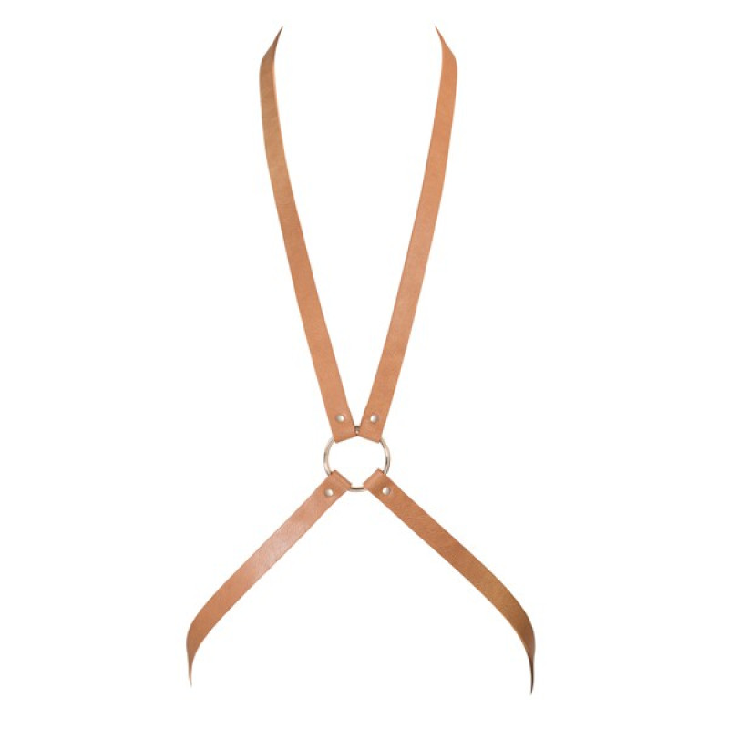 Портупея MAZE Bijoux Indiscrets «8», коричнева