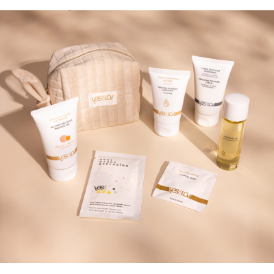 Набір чуттєвої косметики для пар  Delightful Velvet Kit, колір: шампань  YESforLOV (Франція)