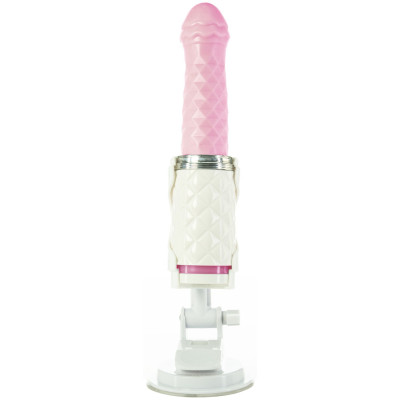 Розкішний вібратор-пульсатор з присоскою Pillow Talk - Feisty Thrusting Vibrator Pink (м'ята упаковка)