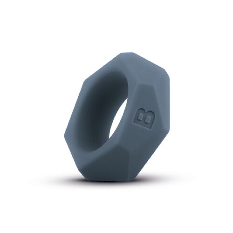 Кільце ерекційне Boners Diamond Cock Ring, сірий