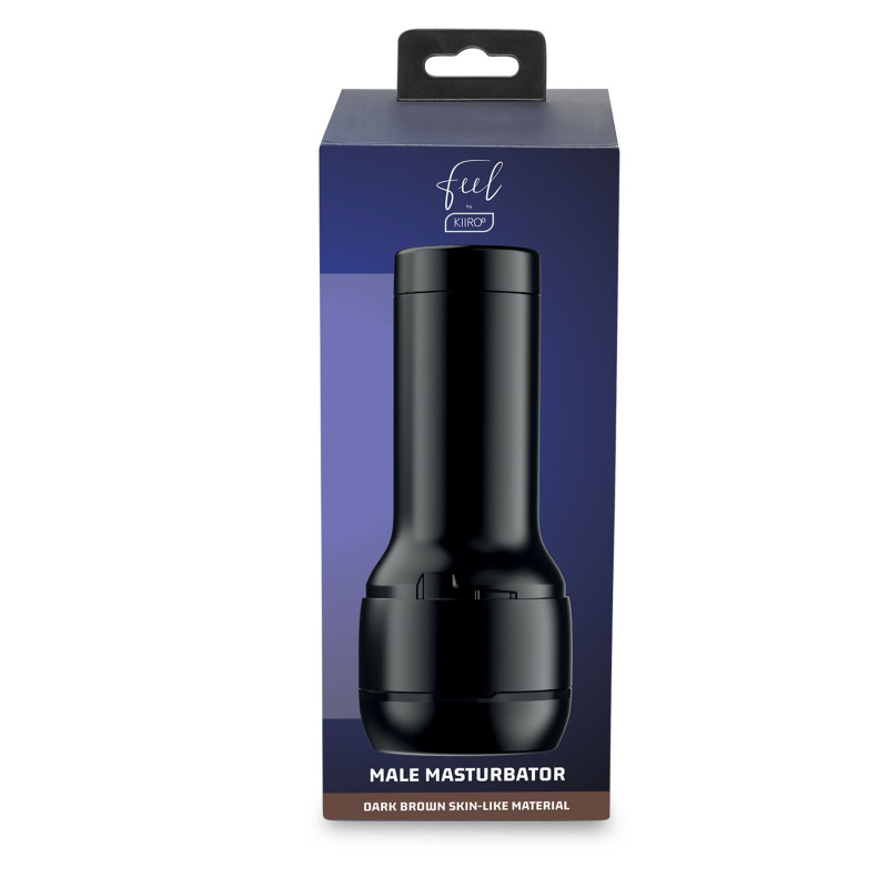 Мастурбатор-вагіна Kiiroo Feel Stroker Dark Brown для секс-машини Kiiroo Keon (м'ята упаковка)