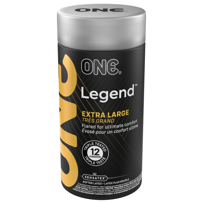 Презервативи ONE Legend XL 12 шт, подарункова упаковка