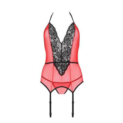 Корсет PEONIA CORSET Red L/XL Passion