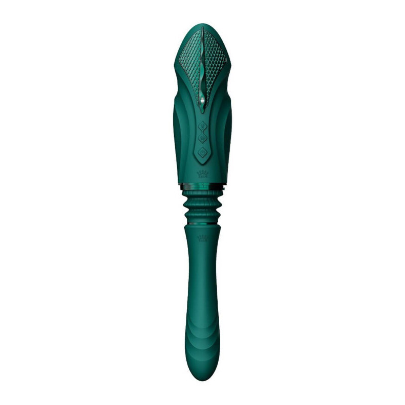 Компактна секс-машина Zalo - Sesh Turquoise Green