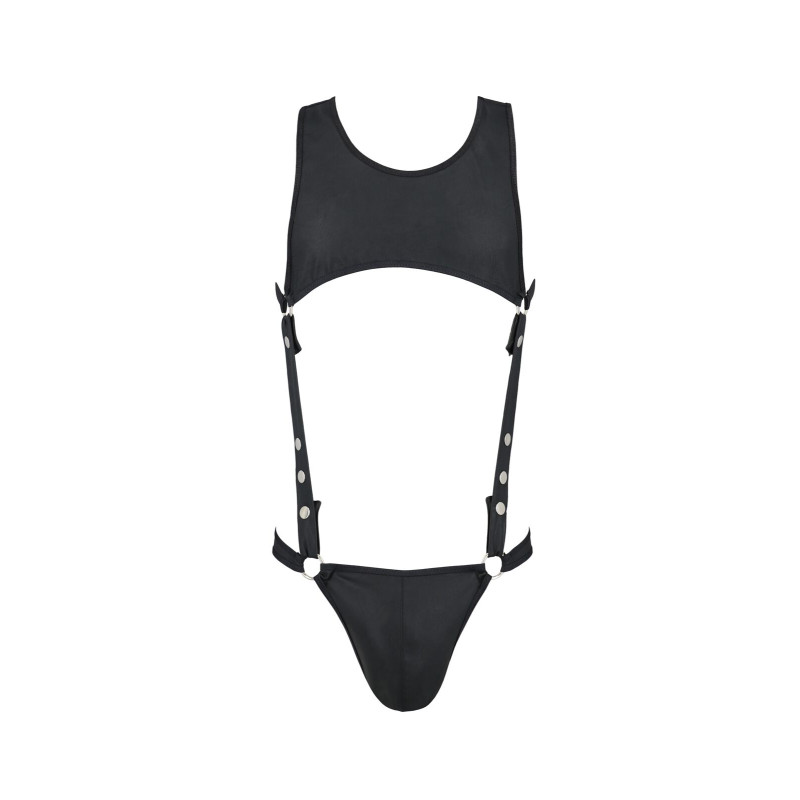 Чоловічий боді + труси 056 BODY ADAM black S/M - Passion