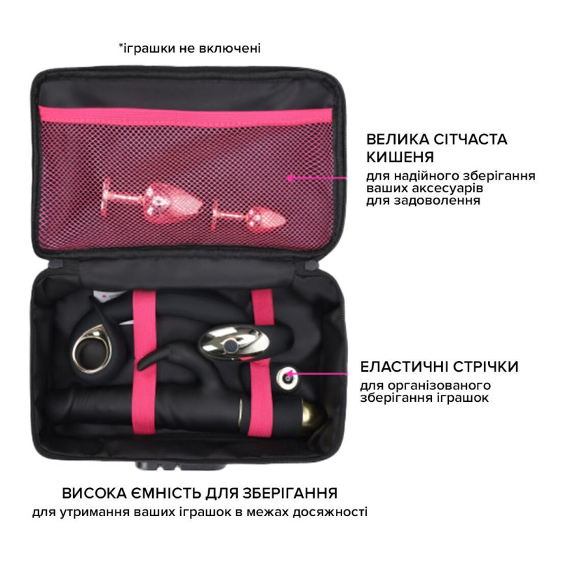 Кейс для іграшок з кодовим замком Dorcel DISCREET BOX (м'ята упаковка)