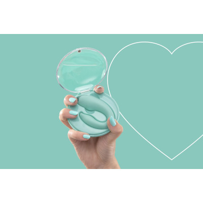 Вібратор для пар FairyGasm PleasureBerry Green, пульт дистанційного керування, зарядний кейс