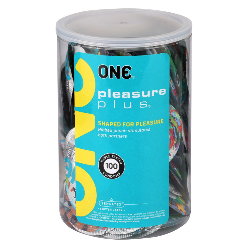 Презервативи ONE Pleasure Plus 100 шт.