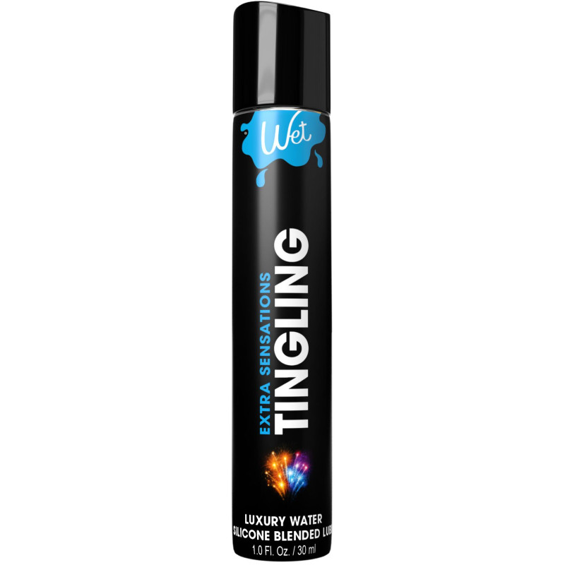 Охолоджуючий лубрикант на водно-силіконовій основі Wet Extra Sensations Tingling (30 мл)
