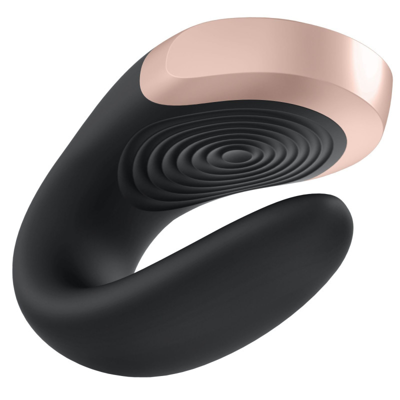Смарт-вібратор для пар Satisfyer Double Love (Black) (м'ята упаковка)