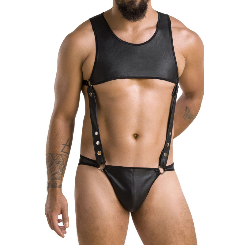 Чоловічий боді + труси 056 BODY ADAM black S/M - Passion