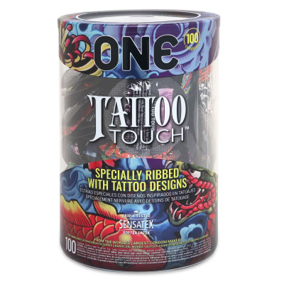 Презервативи ONE Tattoo Touch 100 шт