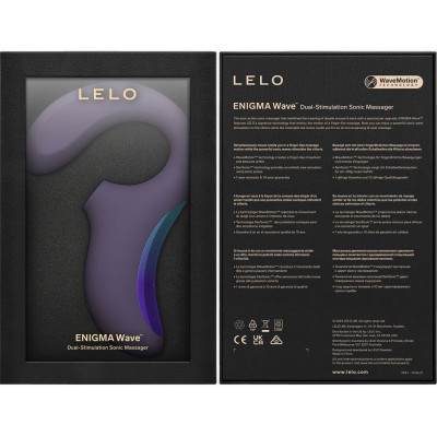Звуковий стимулятор LELO Enigma WAVE Cyber Purple