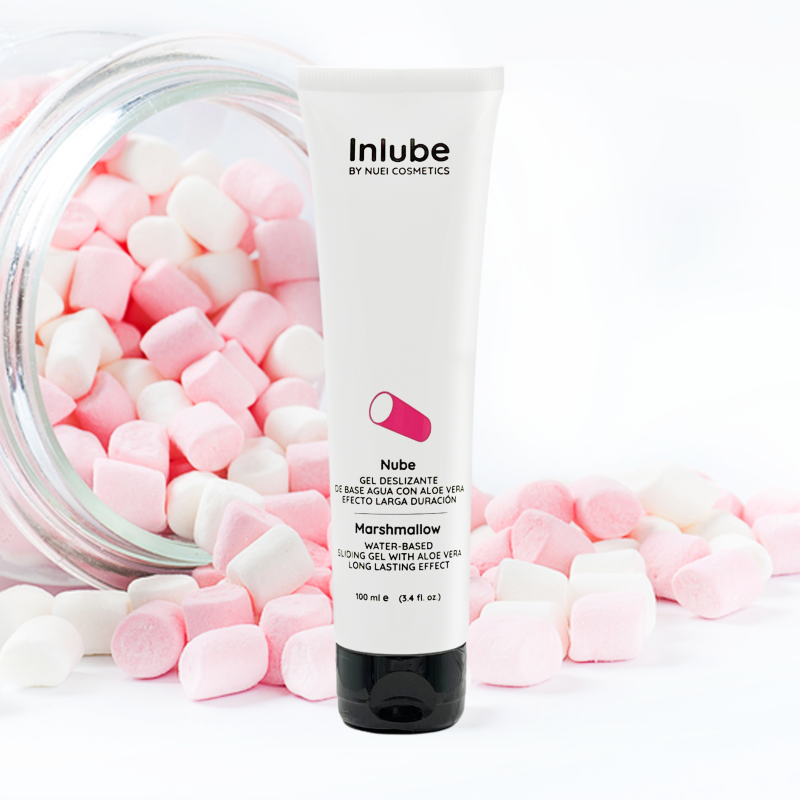 Їстівний лубрикант на водній основі Nuei Inlube - Маршмелоу, 100 мл