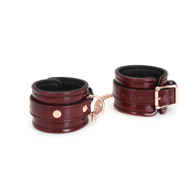 Наручники Liebe Seele Wine Red Wirst Cuffs (м'ята упаковка)