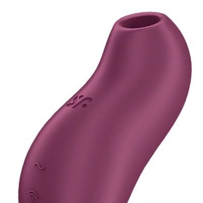 Вакуумний стимулятор із вібрацією Satisfyer Pocket Pro 1 Purple