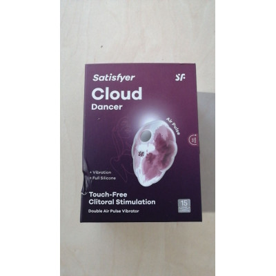 Вакуумний вібратор Satisfyer Cloud Dancer (Red) (м'ята упаковка)