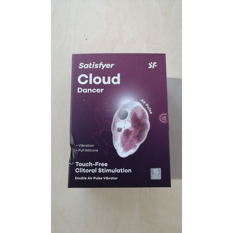 Вакуумний вібратор Satisfyer Cloud Dancer (Red) (м'ята упаковка)