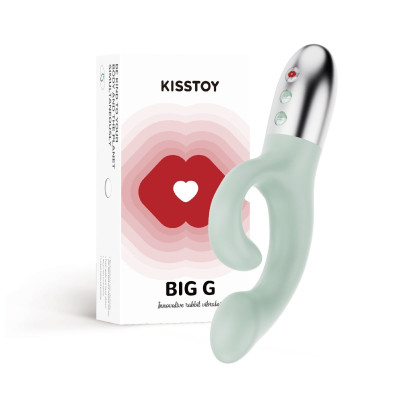 Вібратор-кролик для точки G KISSTOY Big G Green