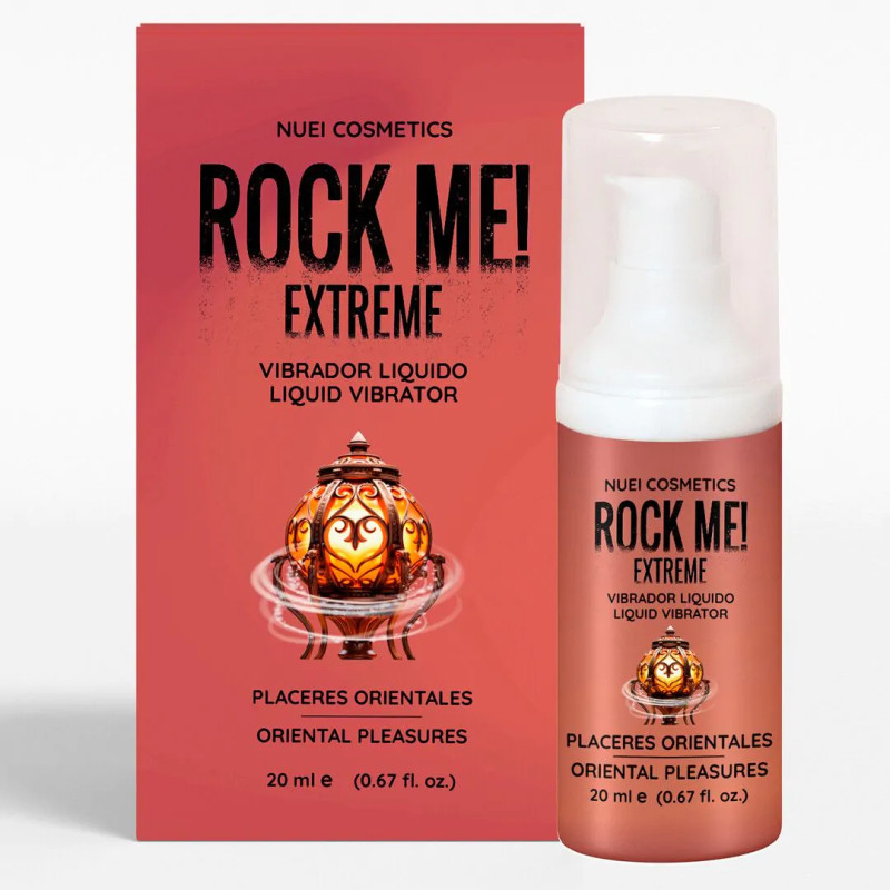 Рідкий вібратор смак: східні прянощі ROCK ME!, 20 мл Nuei (Іспанія)