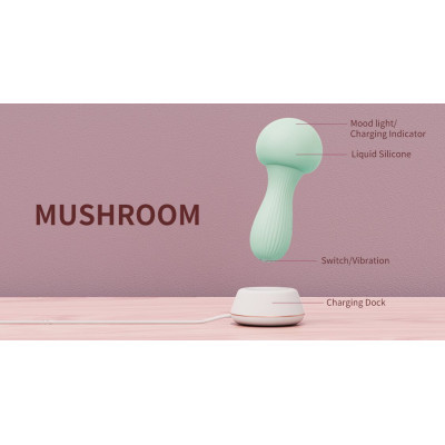 Вібромасажер Otouch MUSHROOM Teal