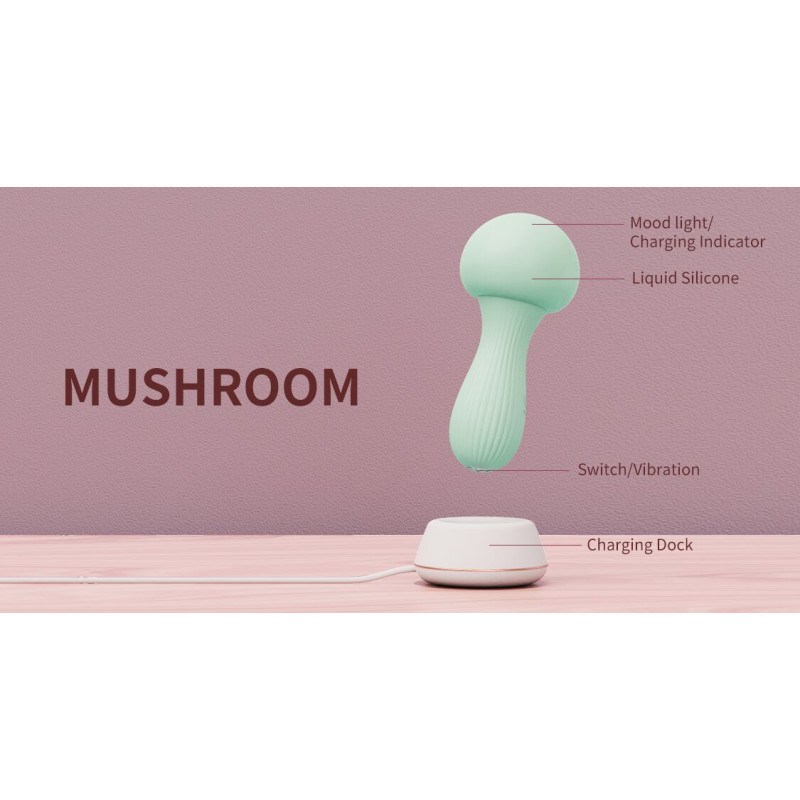 Вібромасажер Otouch MUSHROOM Teal