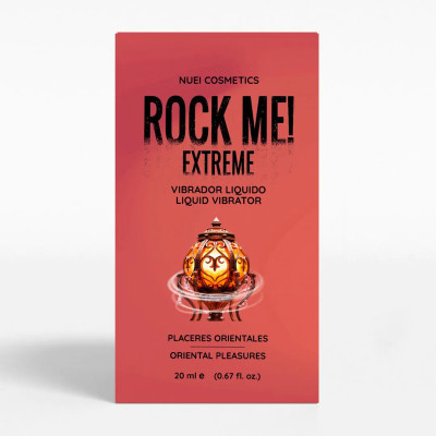 Рідкий вібратор смак: східні прянощі ROCK ME!, 20 мл Nuei (Іспанія)