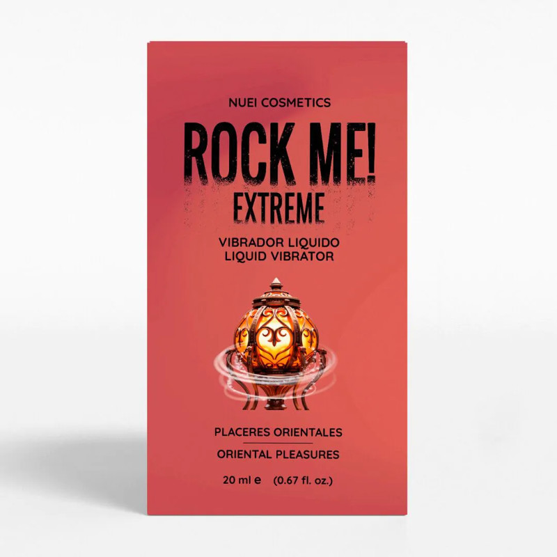 Рідкий вібратор смак: східні прянощі ROCK ME!, 20 мл Nuei (Іспанія)