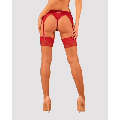 Панчохи Obsessive Lacelove stockings M/L