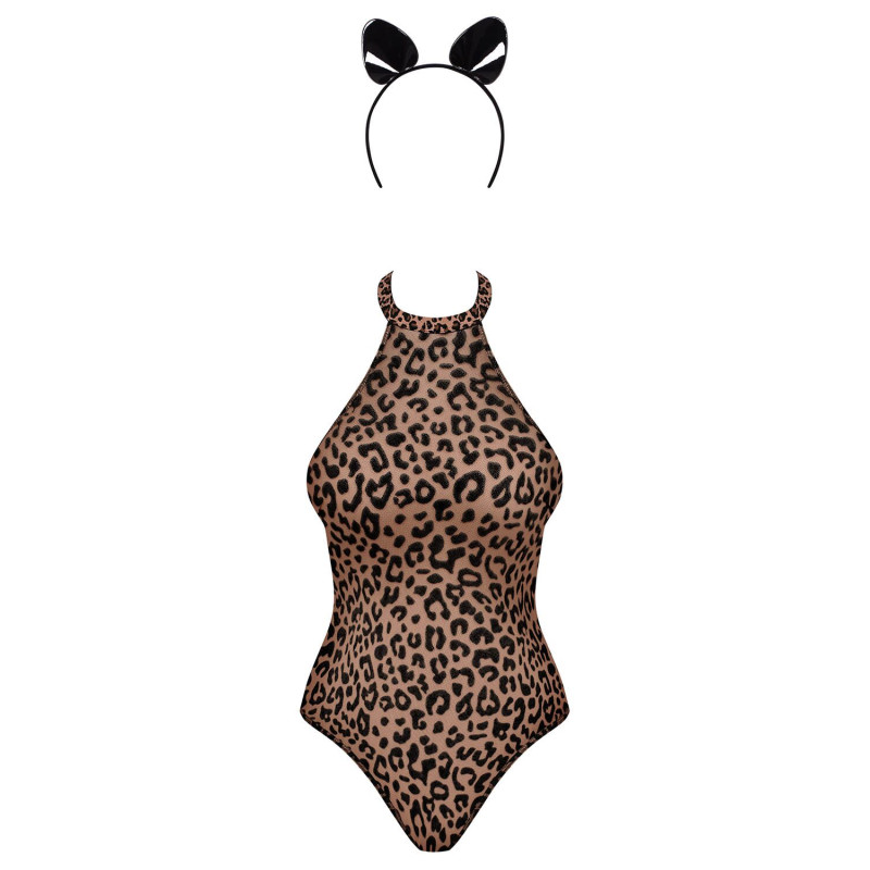 Боді Obsessive Leocatia teddy L/XL